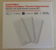 3 Pack SwitchBot Indoor Outdoor Thermo hygrometer, NEW, Sealed, READ!!