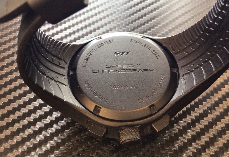 Porsche 911 Turbo Speed II Chronograph WAP0700018 - Box & Papers - image 2 of 4