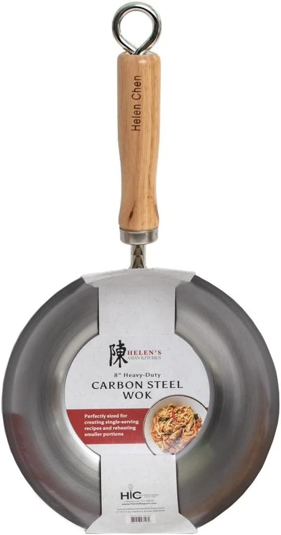 Helen's Asian Kitchen Carbon Steel Wok Stir Fry Pan, Assorted Sizes , Styles
Opens in a new window o