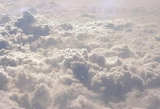15X10Ft Sea of Clouds Backdrop Nature Sky Soft Cotton Photography Background Pic