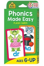 PHONICS MADE EASY FLASH CARDS By School Zone Publishing Company Staff BRAND NEW