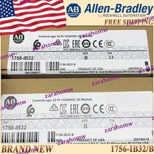 Brand New Factory Sealed AB 1756-IB32/B ControlLogix 32Pt 12/24V Module 1756IB32