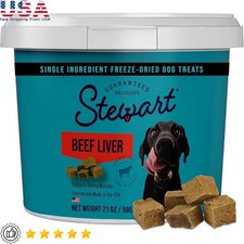 Freeze Dried Beef Liver Dog Treats Training Treats High Protein Grain Free New