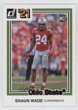 2021 Panini Chronicles Draft Picks Donruss Retro Red /149 Shaun Wade #29 0q3