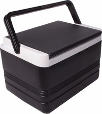Golf Cart Cooler Black Ice Chest Fits Standard Bracket Holds 12 Cans