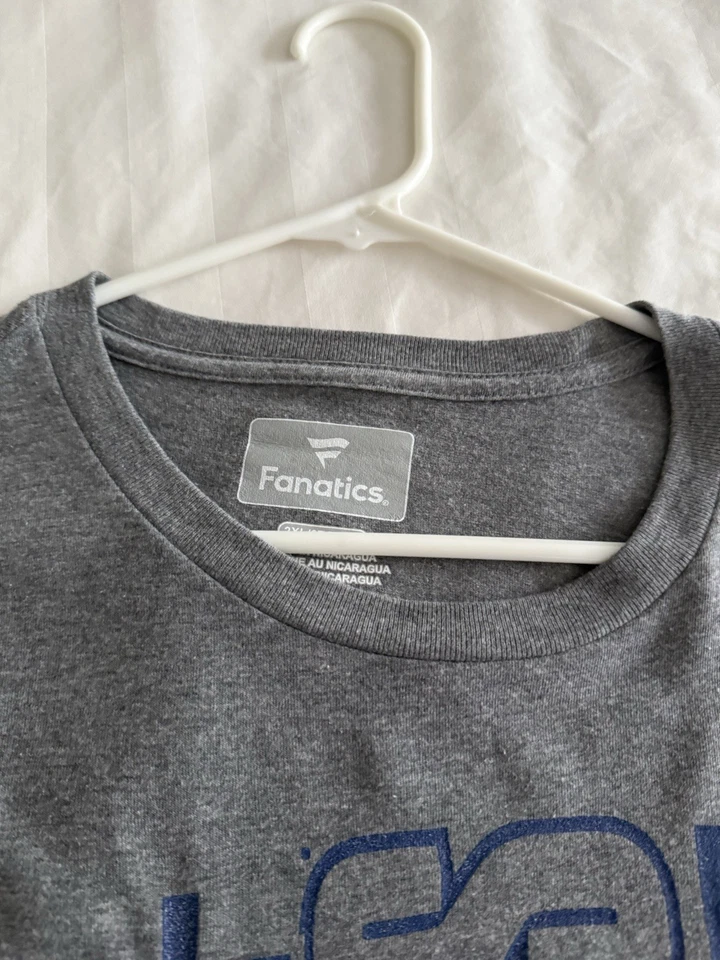 Camiseta usada Fanstics gris Shohei Ohtani LA Dodgers talla XXL Foto 3 de 4