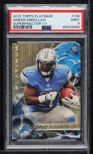 2015 Topps Platinum Rookies Ameer Abdullah #136 PSA 9 MINT 14hk