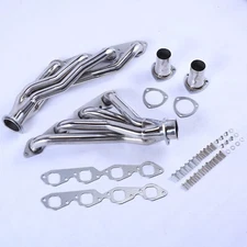 Fits Chevy 396 402 427 454 502 BBC Camaro Chevelle Stainless Steel Shorty Header