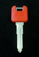 MZ19-P MAZDA RED Master KEY Blank MIATA 1990-1995 MX-3 1992-95, 929 92-95, MPV