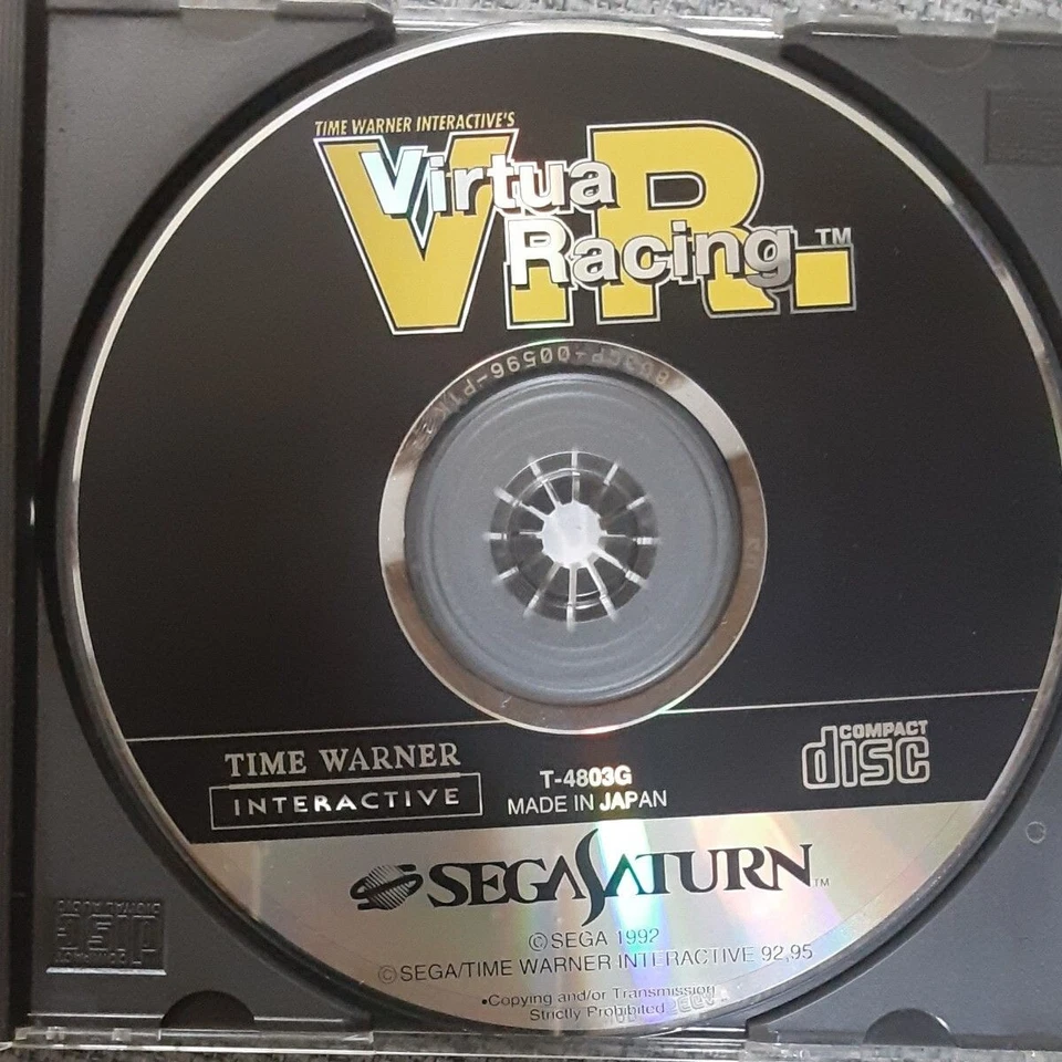 Sega Saturn Virtua Racing Japanese Edition Very Good GP - Image 4 of 4