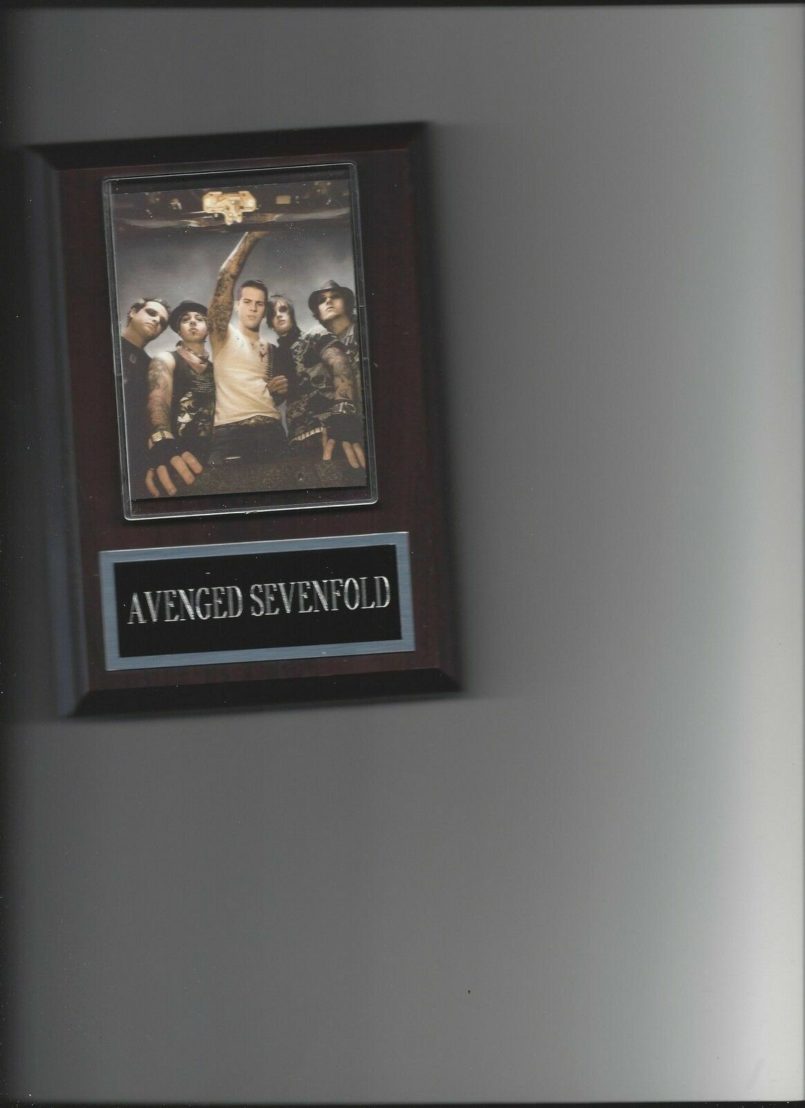 Award AVENGED SEVENFOLD PLAQUE Today's only MUSIC HARD BAND METAL ROCK THRASH