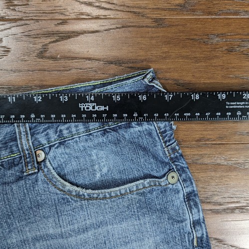 Urban Pipeline Jeans Cutoff Shorts Men's Size 34x10 Blue Denim - Picture 5 of 11