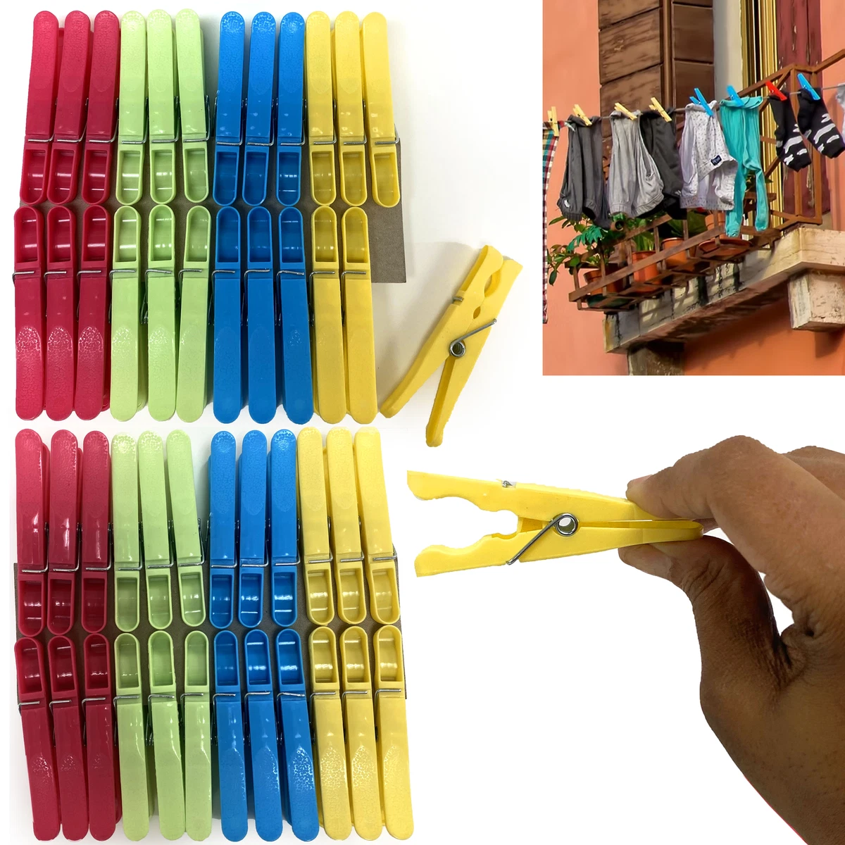 Plastic clips for clothes sale