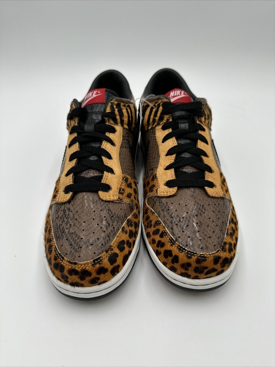 NIKE DUNK Low Premium BEAST PACKビースト　獣 DS Nike Dunk Low BEAST PACK SB Black Safari Animal Print sz