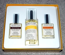 NEW & SEALED Demeter Fragrance Library: Angel Food, Devils Food, Dulce de Leche
