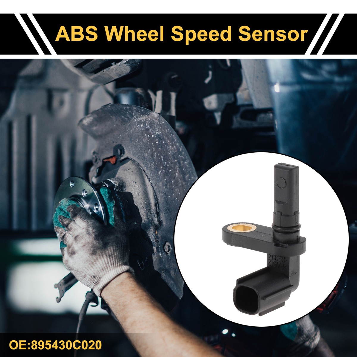 ABS Wheel Speed Sensor ABS Sensor No.895430C020 for Toyota