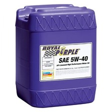 Royal Purple Sae 5w-40 Api Licensed Motor Oil 5 Gallon Pail