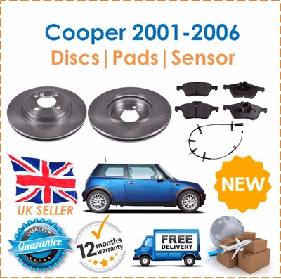Brake Pads Front And Rear For Mini One Cooper S 1.6 R50 R53 2001-2006