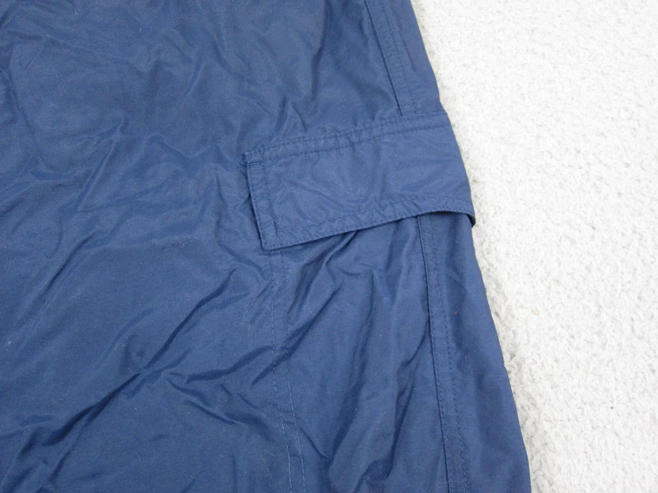 Pantalones NIKE Vintage Juveniles Grandes Azul Atlético Años 90 Nylon Cortavientos Niños Foto 4 de 4