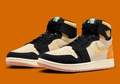 Nike Air Jordan 1 High Zoom Air CMFT 2 Muslin Vivid Orange Men