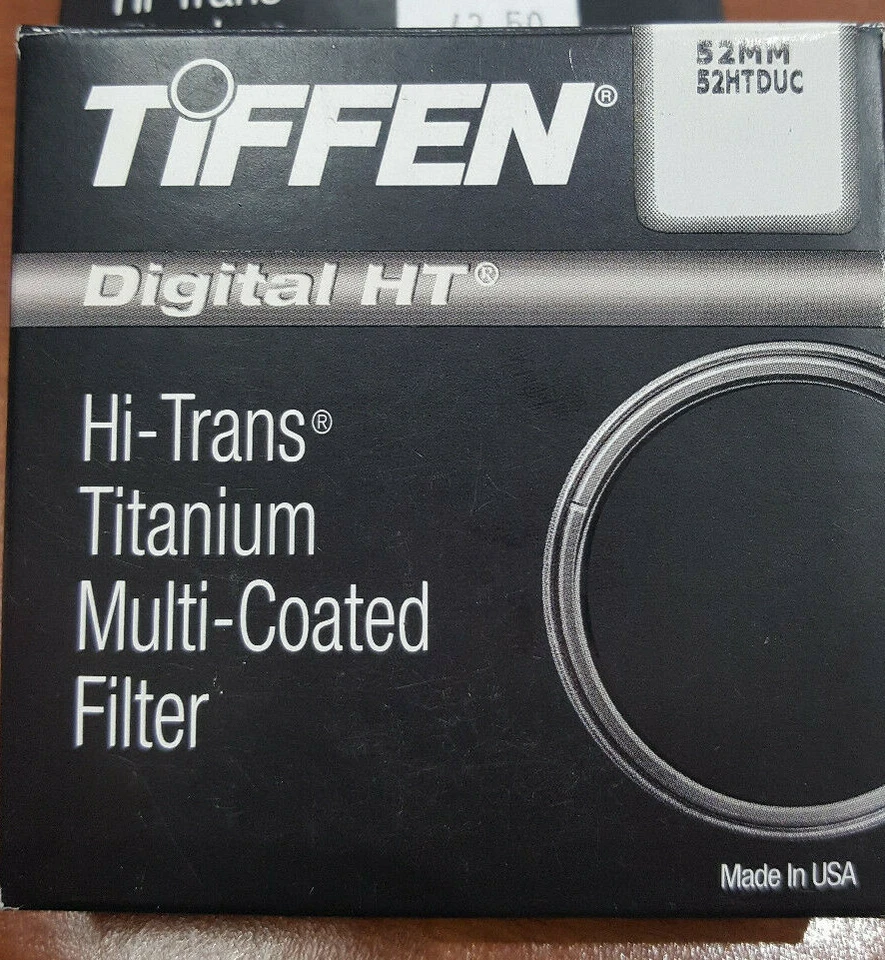 Tiffen Digital Ultra Clear Filter Digital HT Titanium Mulit-Coated - Image 2 of 2