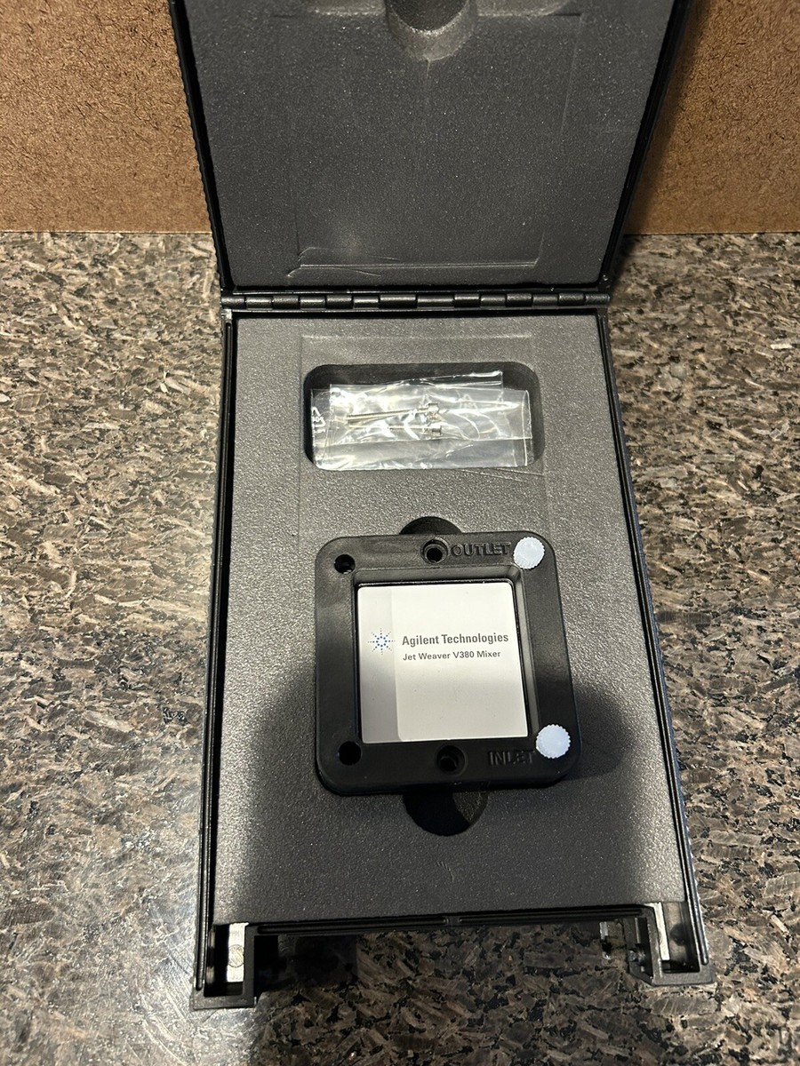 Agilent Jet Weaver Mixer Kit V380 Flexible Pump G7120-68380 | eBay