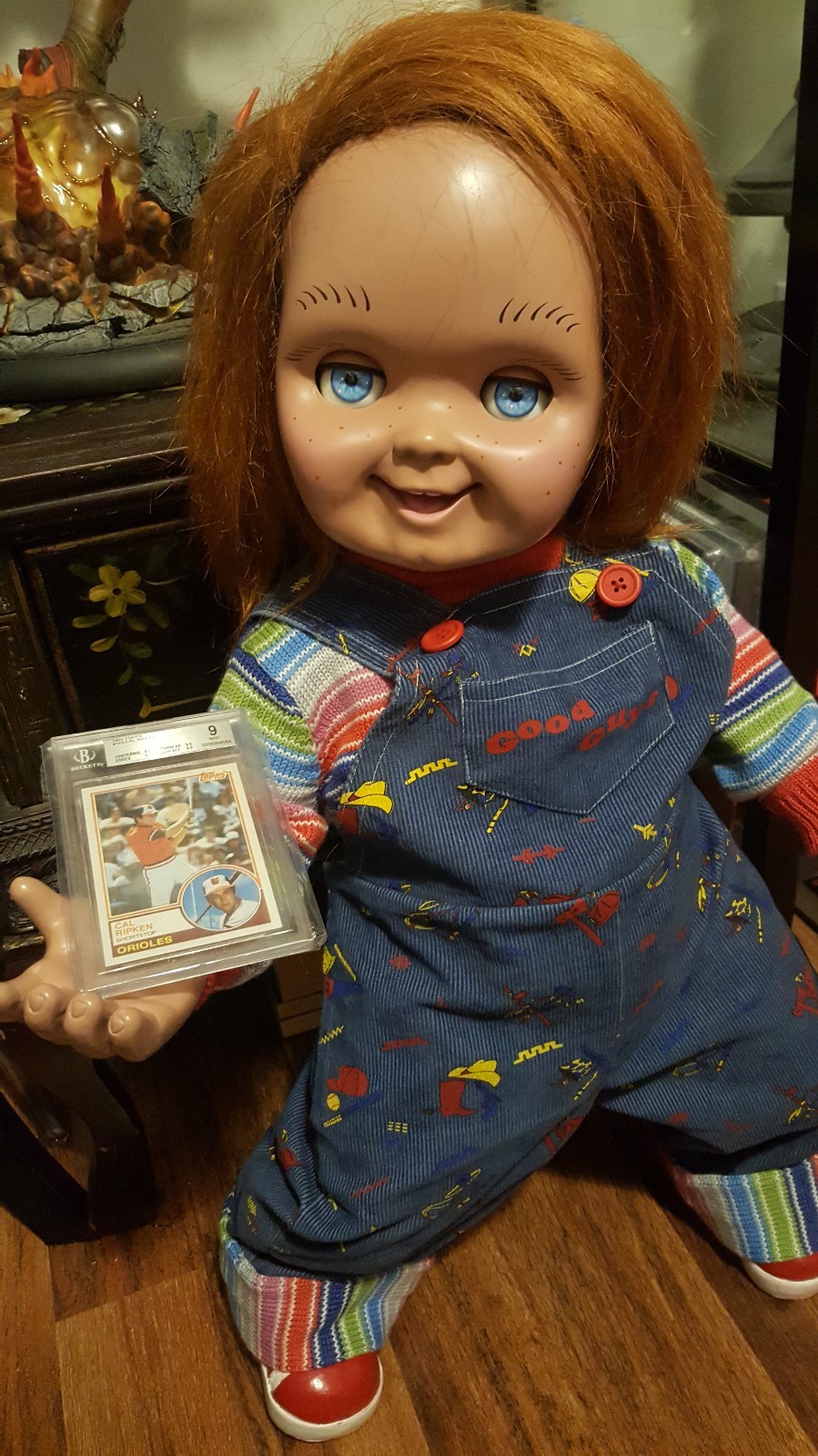 Cal Ripken Jr. 1983 Topps # 163 Baltimore Orioles BGS 9 Mint HOF 2 9.5 subgrades