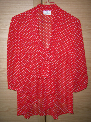 Pins and Needles Damen Bluse Tunika Gr. XS Brustweite 42 cm Länge 66 cm Polyeste