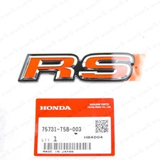 New Genuine Oem Jdm Honda 2014 Fit Rs Red Emblem 75731-t5b-003 New Genuine Oem Jdm Honda 2014 Fit Rs Red Emblem 75731-t5b-003