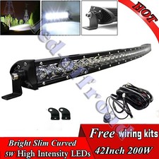 42inch Led Light Bar Flood Spot Combo Off Road Driving Atv Suv Truck 4x4 Lamp 44