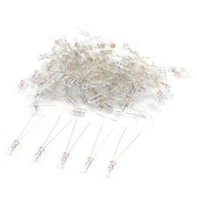 50Pcs 5mm 4mm 3mm Clear 12V Mini Bulb Of Wheat Rice Bulbs Switch Button Bulbs In