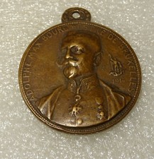 MEDAILLE BELGE ADOLPHE MAX BOURGMESTRE DE BRUXELLES 1914