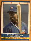 1987 Fleer Record Setters Shawon Dunston Baseball Card #6 Cubs Mid-Grade