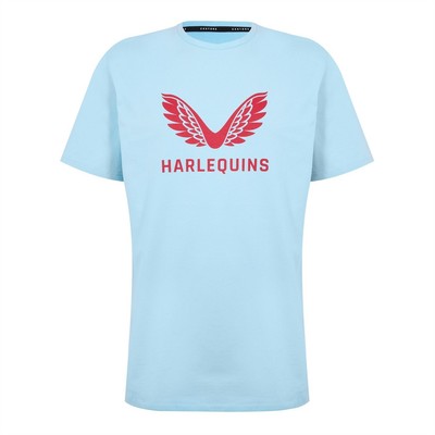 Castore Mens HQ Logo T-Shirt 99 Short Sleeve Sports Training Fitness Gym