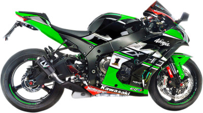Leo Vince LV-10 Slip-On Muffler Carbon 15200C for 16-25 Kawasaki Ninja ZX-10R