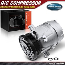 Ac Compressor W Clutch For Chevy Beretta Corsica Pontiac Sunbird 1992 1993 3.1l