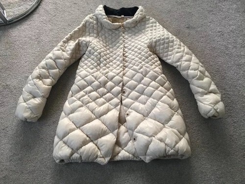 ERMANNO SCERVINO Daunenmantel 34 creme Mantel XS 890€ ! - Bild 2 von 6