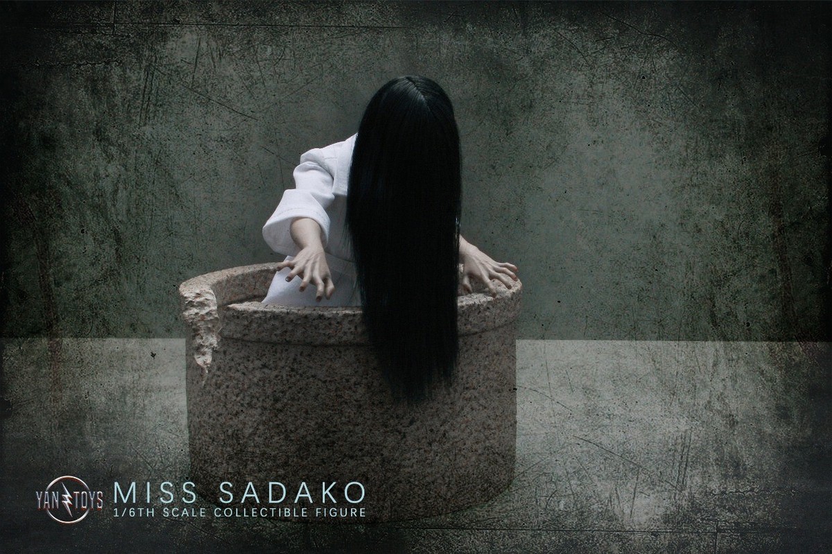 1/6 YANTOYS JR08 Female ghost Miss Sadako Action Figure Model