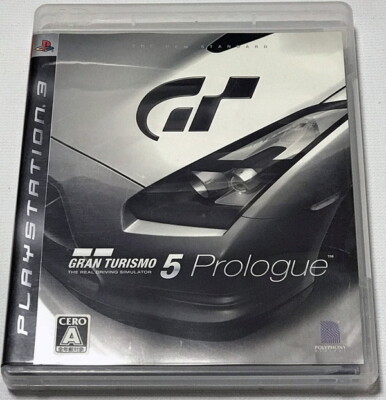 PS3 Gran Turismo 5 Prologue Polyphony Digital Racing Game Japan NTSC-J