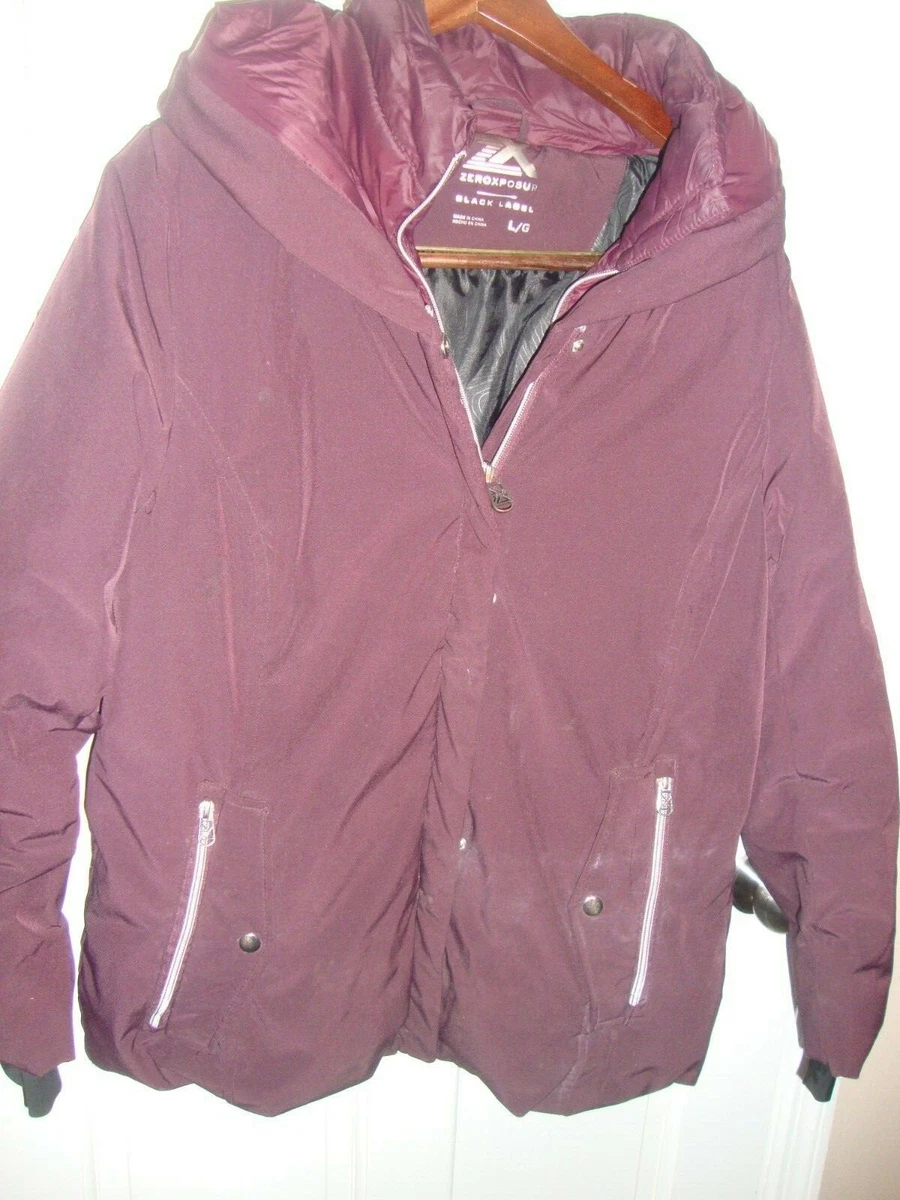 Zeroxposur black label coat top