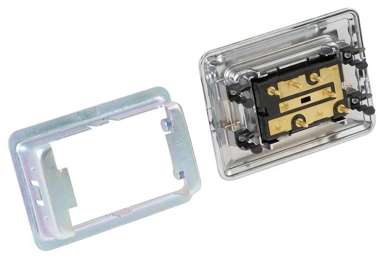 OER Convex Style Power Window Switch For 1977-1978 Charger Fury and Monaco - Image 3 of 4