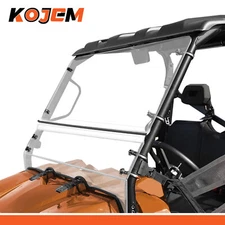 Front Full Windshield For Polaris Ranger XP 800 Full Size Round Cage 2009-2014