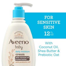 Aveeno New Baby Daily Moisture Cream 12 fl oz 