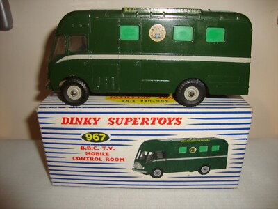 DINKY SUPERTOYS 967 B.B.C. T.V. MOBILE LEITWARTE - SEHR GUT im Originalkarton
