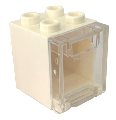 LEGO Briefpost Briefkasten Behälter mit Tür 2x2x2 NEU 4345 4346 Farbe wählen