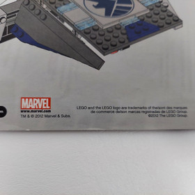 Lego 6869 Marvel Superheroes Quinjet Aerial Battle 2012 Instruction Manual #2