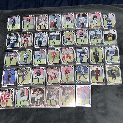 2022 absolute football 38-card rookie green lot! kenneth walker, watson plus