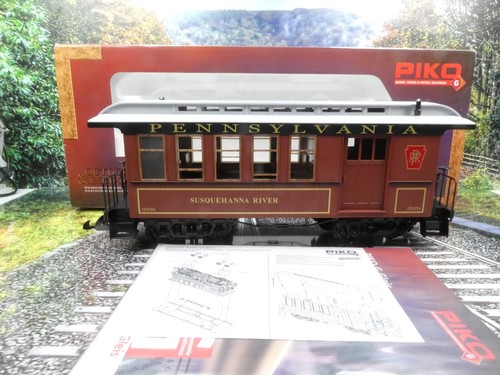 Piko 38614 - G - US-Personenwagen PRR - Susquehanna River - OVP - #B2065 | Zustand: Gebraucht