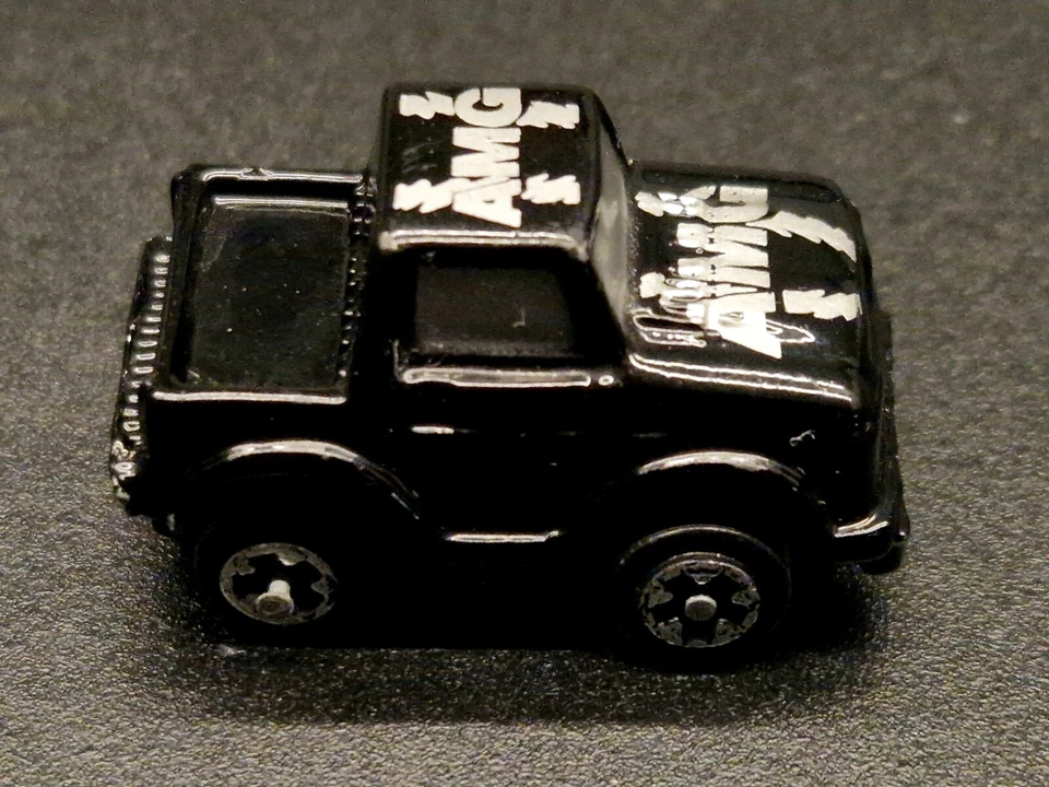 Galoob Hasbro MICRO MACHINES Auto Pickup Amg Nero - Immagine 2 di 4