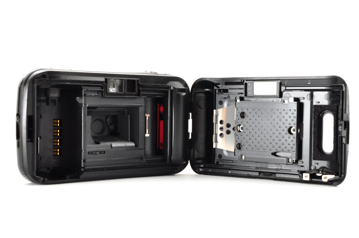 Olympus μ mju Black AF Point & Shoot 35mm Film Camera w